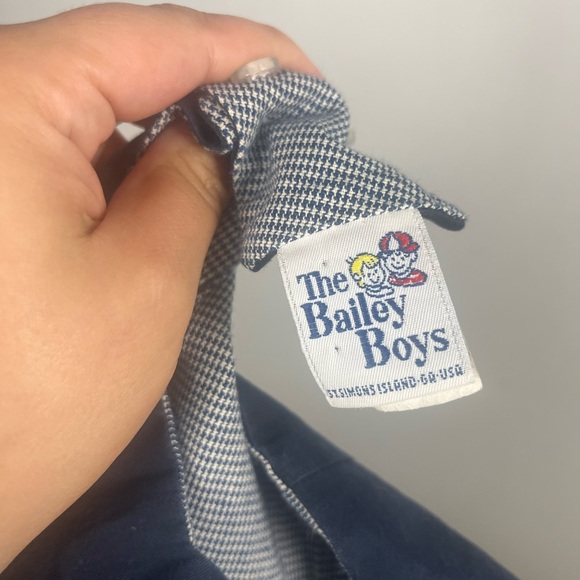 Vintage the Bailey boys reversible John John pumpkin patch and dinosaur 4T - Picture 8 of 9